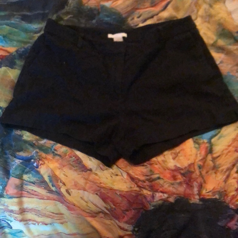Black shorts